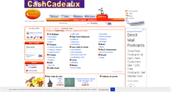 Desktop Screenshot of cadeaux.ouah.fr